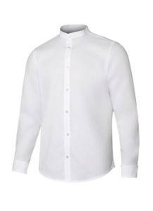 Velilla 405013S - MEN'S LS STRETCH SHIRT White