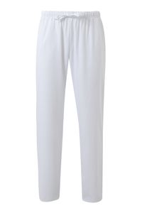 Velilla 533007 - MICROFIBER SCRUB TROUSERS White