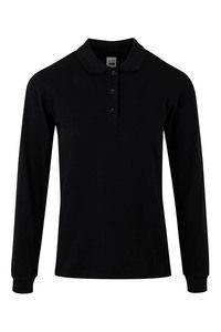 Mukua PL200WC - LONG-SLEEVE WOMAN POLO Black