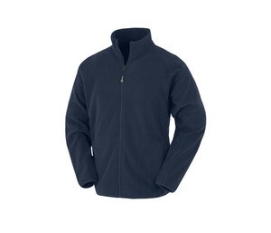 RESULT RS907X - RECYCLED MICROFLEECE JACKET Navy