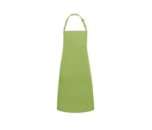 KARLOWSKY KYBLS5 - BIB APRON BASIC WITH BUCKLE AND POCKET Lime