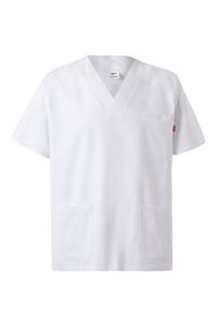 Velilla 535205 - 100% COTTON SCRUB TOP